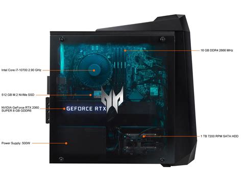 Acer Predator Orion Intel Core I Gb Ddr Tb Hdd