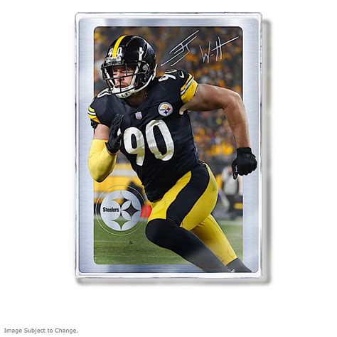 Pittsburgh Steelers NFL Full-Color Metal Art Print Wall Decor Collection