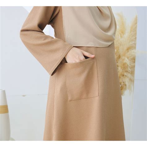 BLOUSE MERLY NUDE BROWN NAWLAA