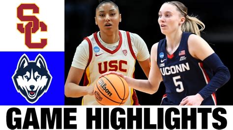 Usc Vs Uconn Highlights Ncaa Women S Basketball Championship