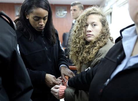 Palestinian Teen Ahed Tamimi Who ‘assaulted Israeli Soldier Released
