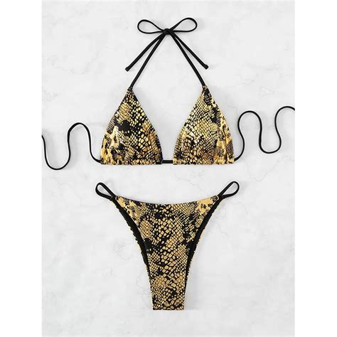 Shop Custom Swimwear Bikini With Logo Transfer Printing