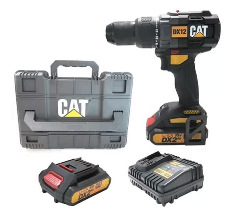 Taladro Percutor Inalámbrico Cat Dx12 Sin Carbones 18v