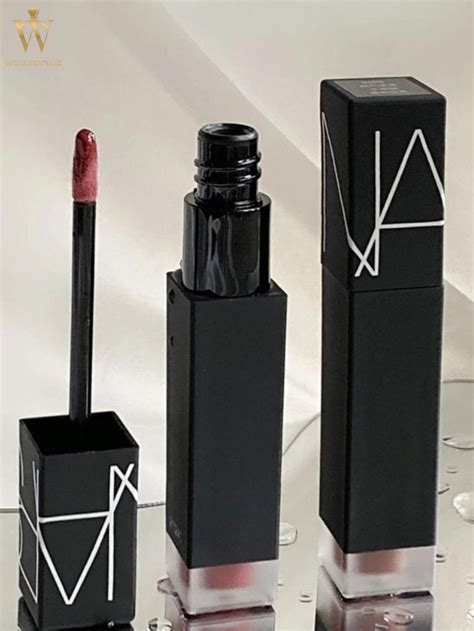 Son Kem Nars Air Matte Ultra Lip Tint Sex Kitten Màu Cam Nâu wearperfume