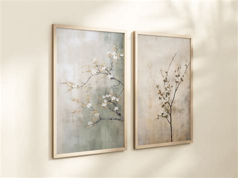 Wabi Sabi Wall Art Gallery SET Of 8 Wabi Sabi Abstract Art Prints