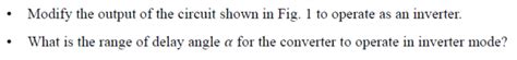 Solved Fig. 1 shows a single-phase controlled rectifier | Chegg.com