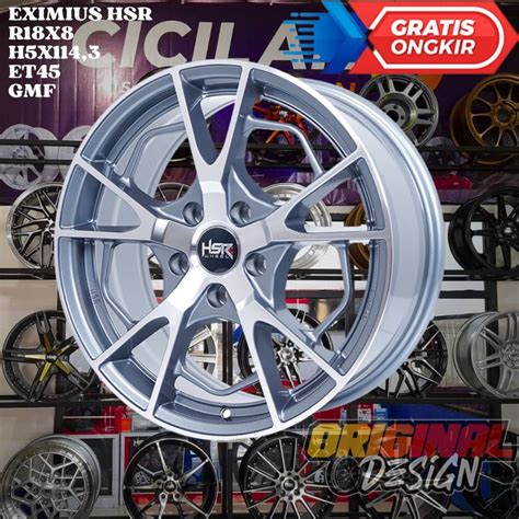 Jual Velg Pelek Mobil Ring Hsr Eximius R Lebar Lobang Baut