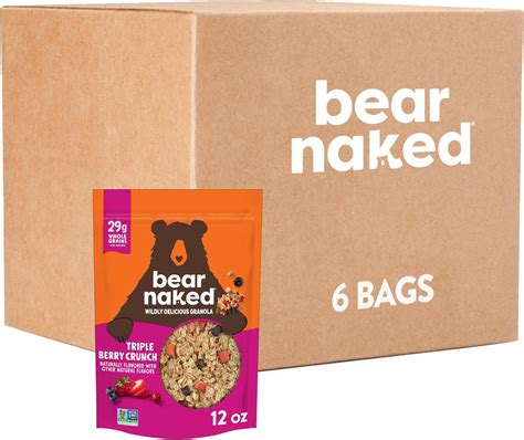 Amazon Bear Naked Granola Cereal Whole Grain Granola Breakfast Snacks Hazelnut Almond