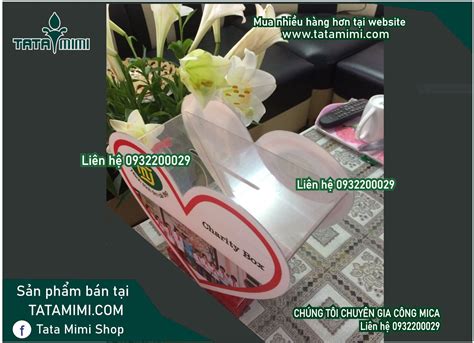 Hộp Từ Thiện Thùng Từ Thiện Sản Xuất Theo Yêu Cầu