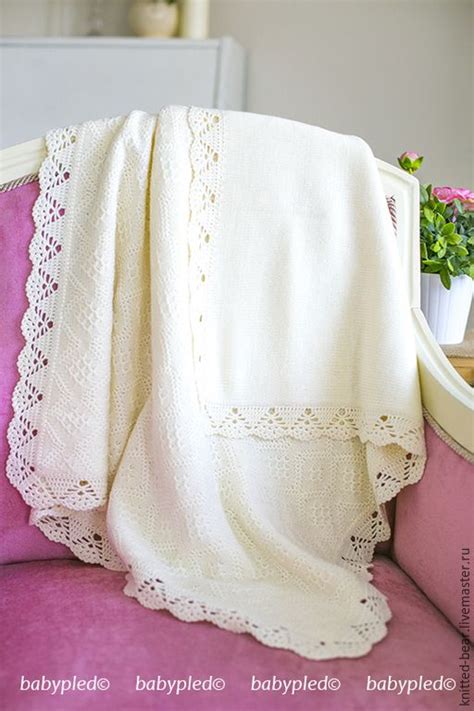 Вязаный детский плед в интернет-магазине на Ярмарке Мастеров | Пледы ...