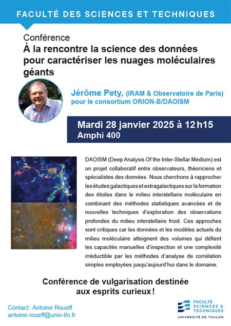 Conférence À la rencontre la science des données pour caractériser