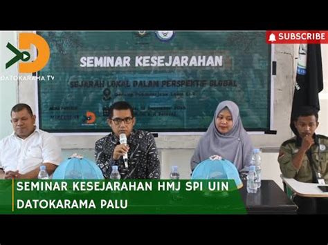 HIMPUNAN MAHASISWA JURUSAN SEJARAH PERADABAN ISLAM GELAR SEMINAR