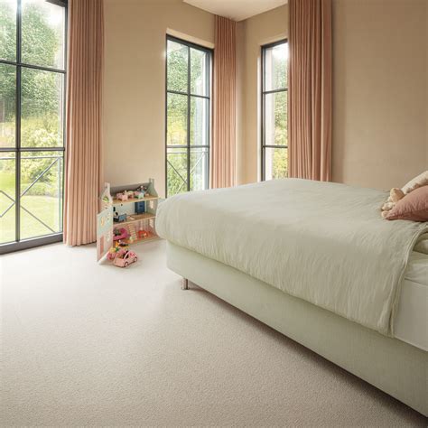 Moquette Pure Laine Vierge Boucl E Mallow Nude Decoweb