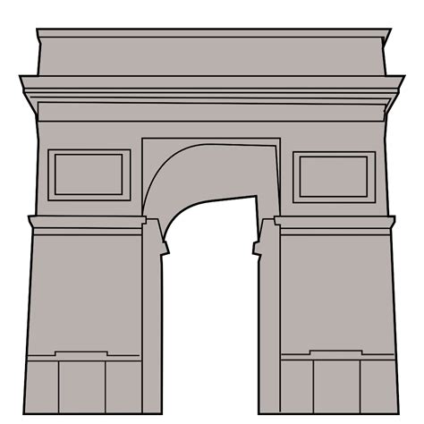 Download Arc De Triomphe Svg Freepngimg