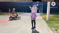 Street Fuck Guy With Hot Shemale XVIDEOS