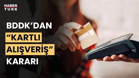 Kredi kartı kullananlar dikkat BDDK dan yeni karar Video