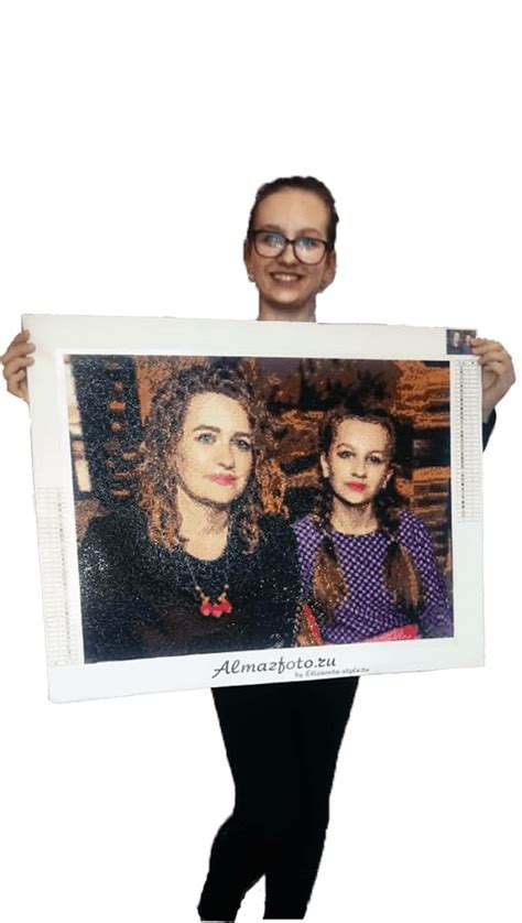 Алмазная вышивка мозаика по фото заказать с доставкой по России