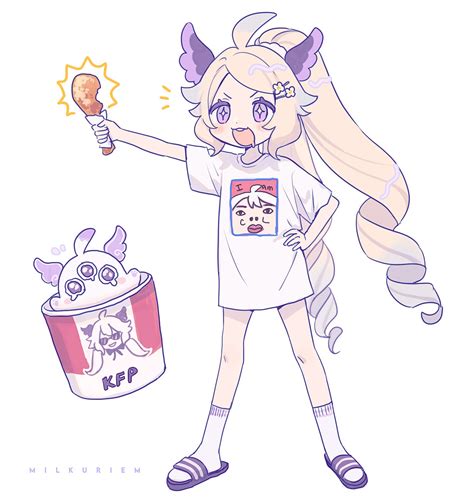 Safebooru Girl Aloupeep Enna Alouette Artist Name Black Footwear Blonde Hair Blush