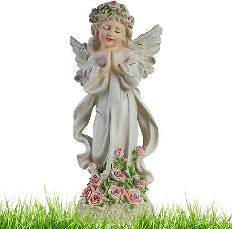 Weeyutix Garden Angels Outdoor Statue Garden Statue Pray