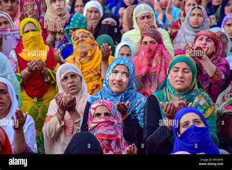 June Srinagar Jammu Kashmir India Kashmiri Muslim