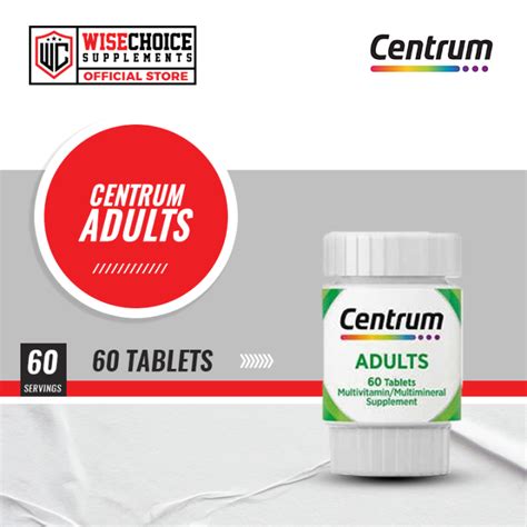 Centrum Regular 60 Tablets Lazada Ph