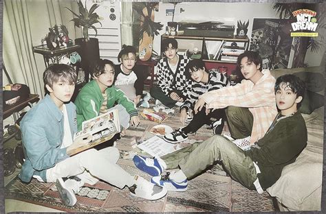 Amazon Nct Dream Hot Sauce Album Official Unfolded Poster In Tube Case Boring Version