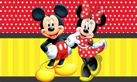 Painel Minnie E Mickey G Frete Gr Tis Elo Produtos Especiais