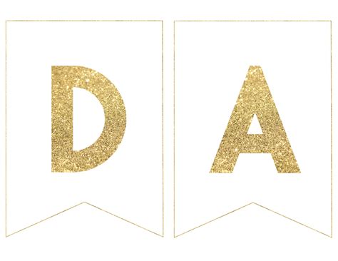 Happy Birthday Individual Letters Printable Pdf - Infoupdate.org
