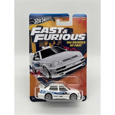 Hot Wheels Fast Furious Decades Of Fast Vw Jetta Mk
