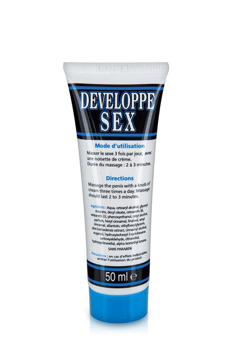 Developpe Sex Cream Pour Homme Ml Kevajo