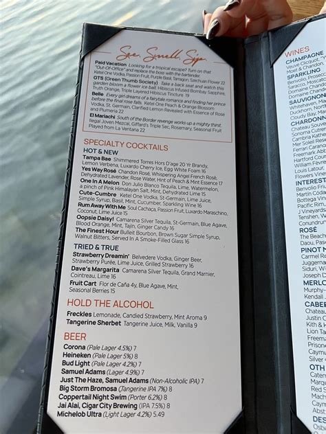 Rusty Pelican Tampa Menu Updated For 2025