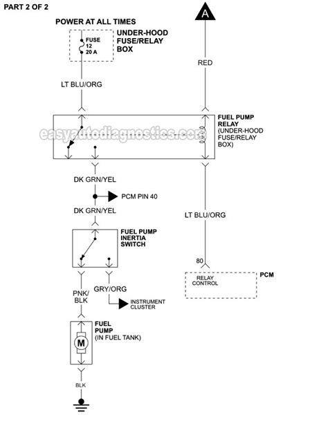 1991 Ford Ranger Fuel Pump Wiring Diagram Wiring Diagram