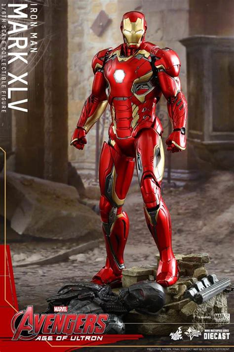 Hot Toys MMS D Avengers Age Of Ultron Iron Man Mark XLV Hot Toys Complete Checklist