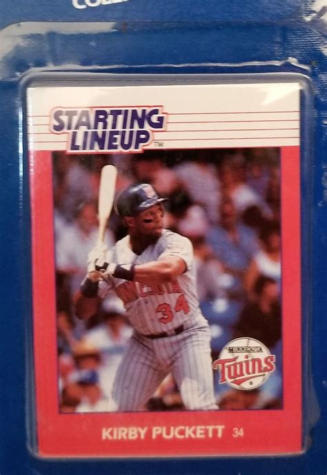 Starting Lineup Kirby Puckett Minnesota Twins Slu Kenner Sports