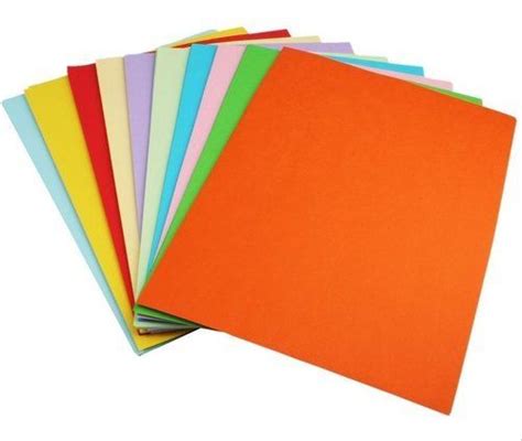 Various Plain A4 Size Colour Chart Paper, 100 Sheets Per Packet Graph Paper at Best Price in ...