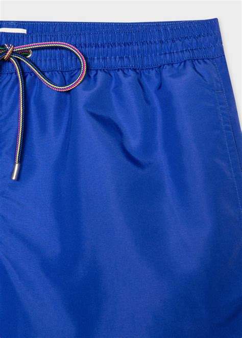 Men's Blue Zebra Logo Swim Shorts