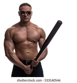 Portrait Brutal Man Bodybuilder Athlete Naked Stock Photo 533140546 Shutterstock