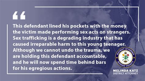 BROOKLYN MAN SENTENCED TO EIGHT YEARS IN PRISON AFTER PLEADING GUILTY TO SEX TRAFFICKING A TEEN