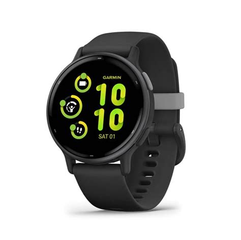 Vivoactive Jam Tangan Gps Dengan Pelacak Aktivitas Black