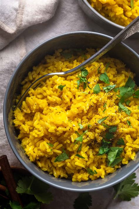 Golden Turmeric Rice