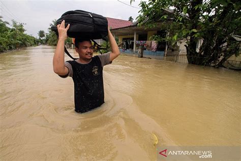 Banjir Aceh Utara Mulai Surut ANTARA News