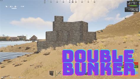 BEST DOUBLE BUNKER RUST BASE DESIGN 2023 YouTube