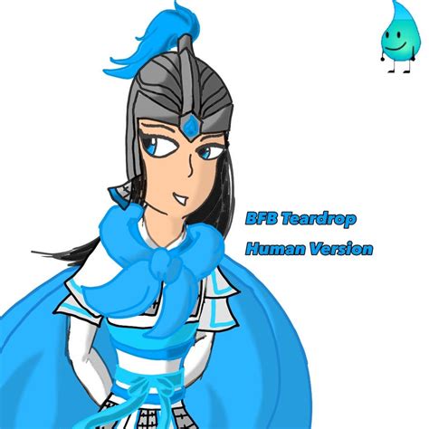 Bfb Teardrop Human Version By Stormzaza On Deviantart