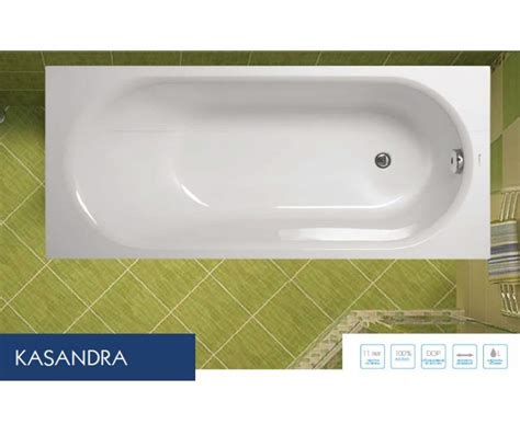 Акриловая ванна VagnerPlast Kasandra 180x70