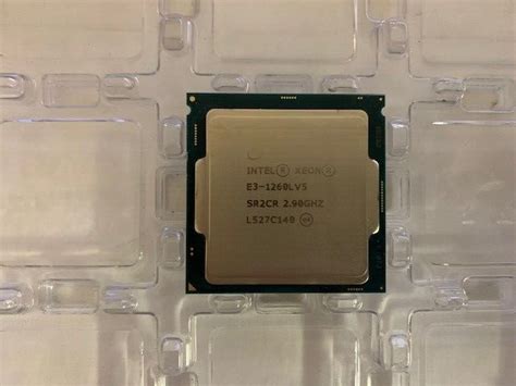Intel Xeon E3-1260L v5 SR2CR 2.9GHz | eBay