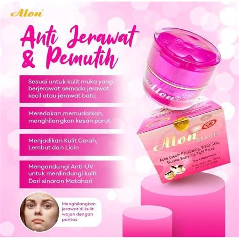 Alon Beauty Cream Vip Pink Shopee Malaysia