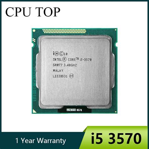 Intel I5 3570 Processor Quad-core 3.4ghz L3=6m 77w Socket Lga 1155 ...