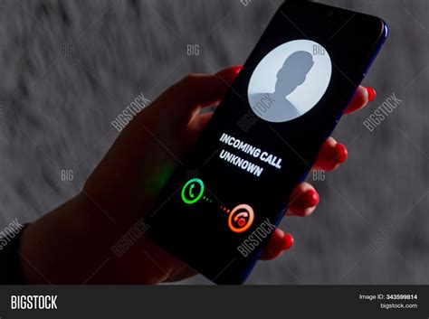 Phone Call Unknown Image And Photo Free Trial Bigstock