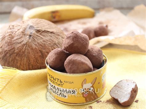 Кокосовый трюфель — рецепт с фото пошагово