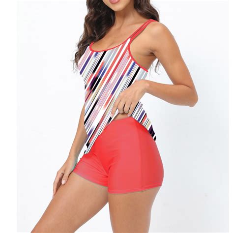 Qipopiq Swimsuits For Women High Waisted Bathing Suit Piece Solid Color Flowers Bikini Bottoms